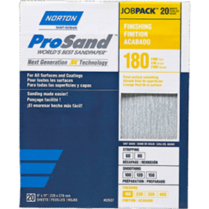 Norton 9"x11" ProSand 180 Grit
