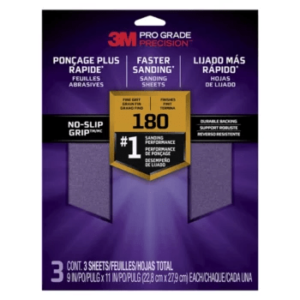 3M Pro Grade 180 Grit (3 pack)