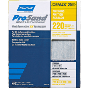 Norton 9"x11" ProSand 220 Grit