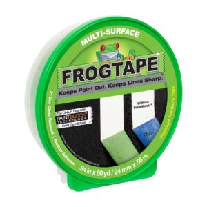 FrogTape Multi-Surface Painter's Tape - Green, 0.94" x 60 yd.