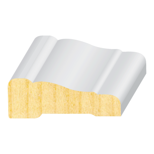 PR152FJ-1 - #356 Moulded Casing (5⁄8"x1-5⁄8") Pine Primed FJ